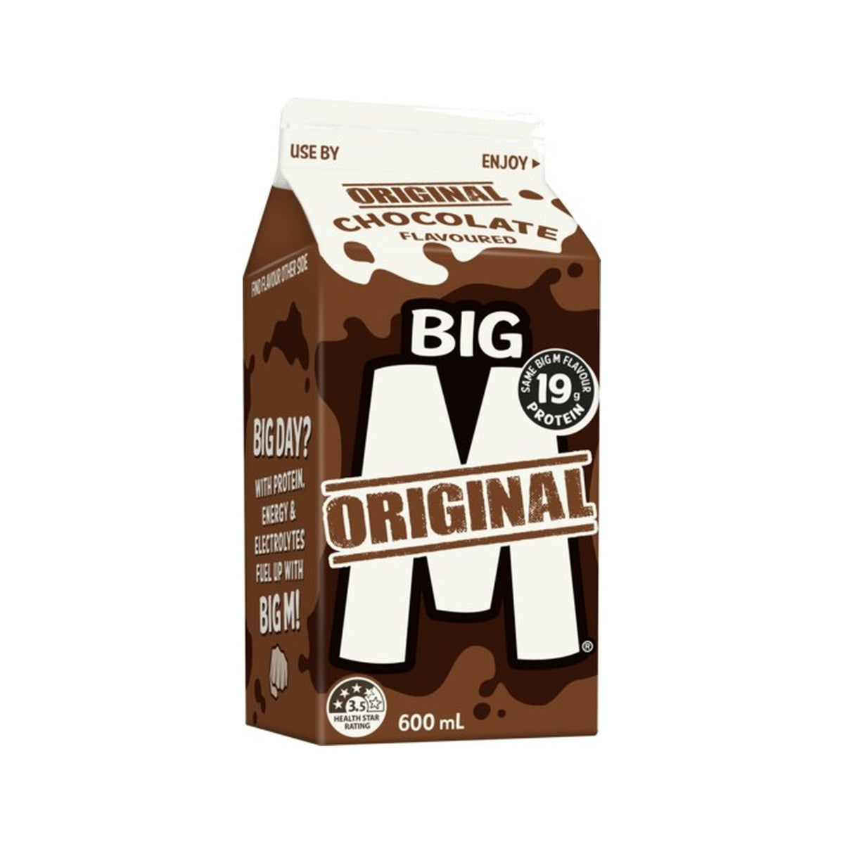 Big M Big M Choc Original 600ml Ctn