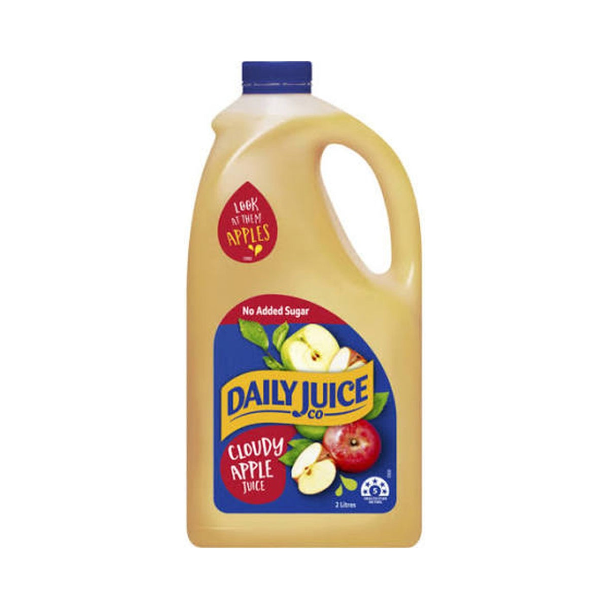 Daily Juice APPLE NAS 2Lt Btl  X6