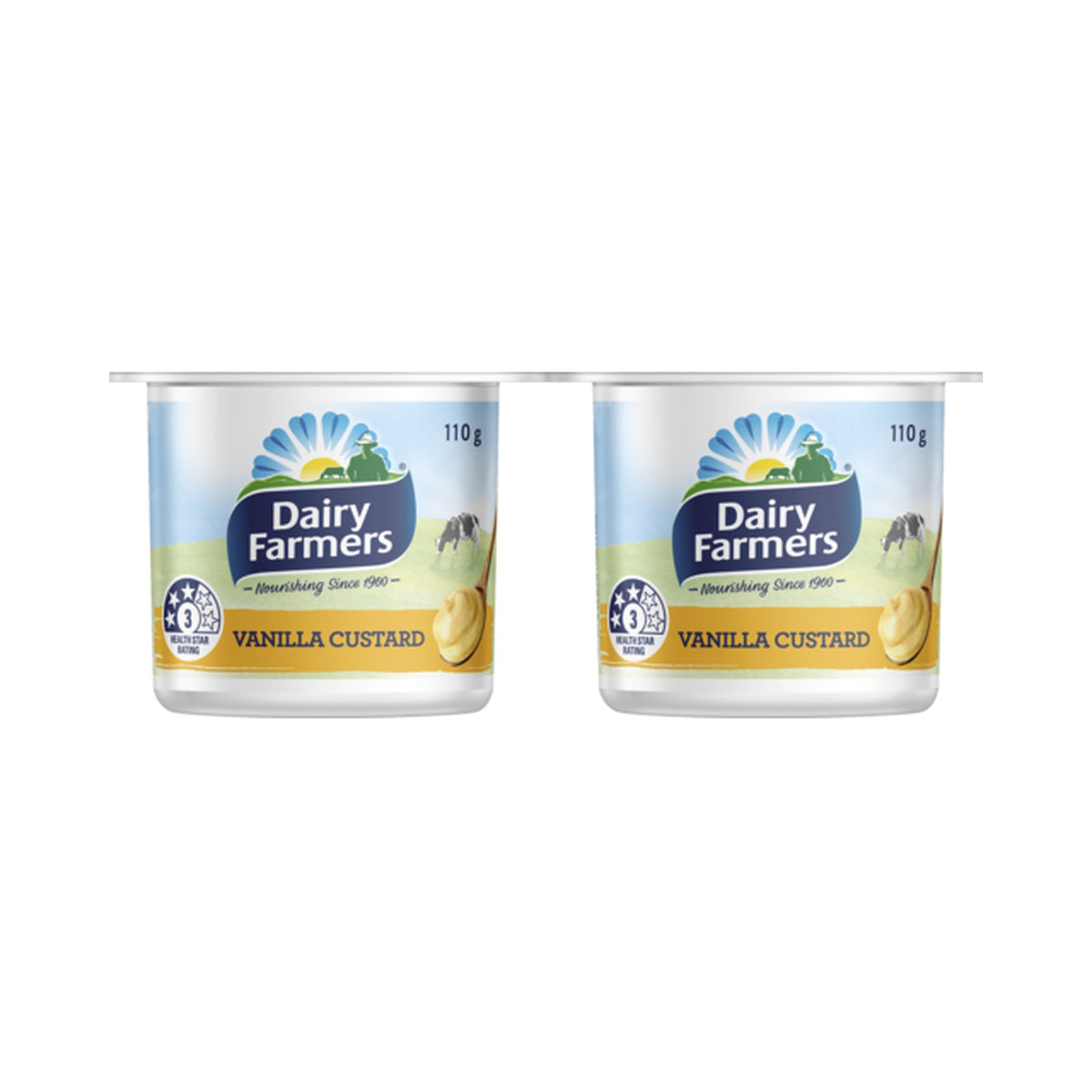 Dairy Farmers Custard 6x110g