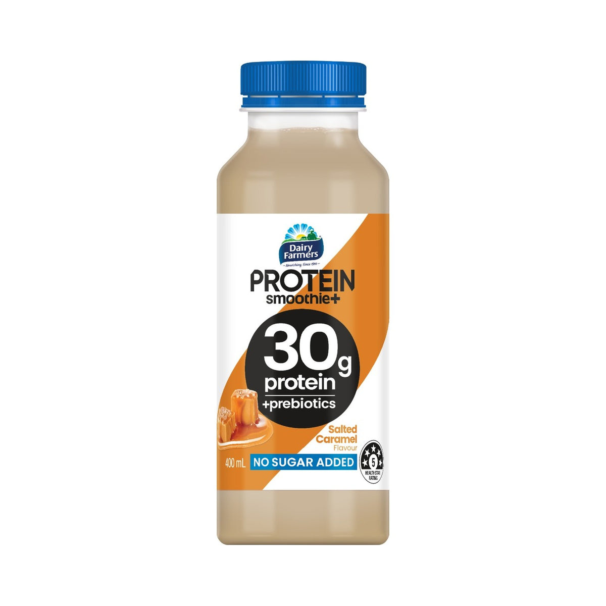 Dairy Farmers DF Protein Smooth Salt/Caramel 400ml Btl