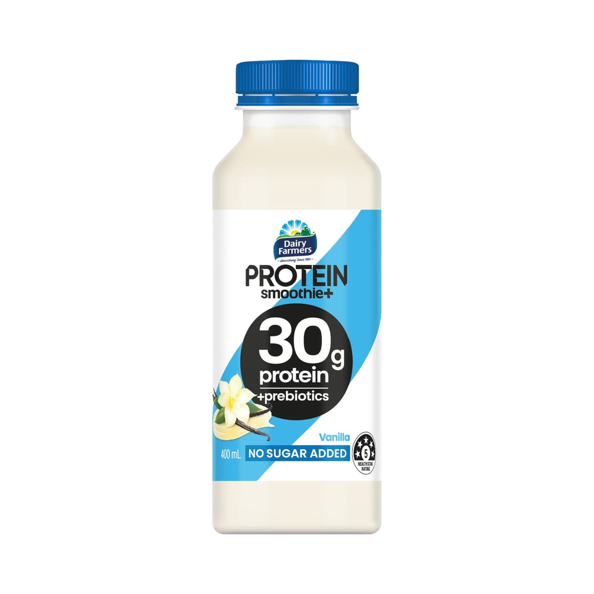 Dairy Farmers DF Protein Smooth Vanilla 400ml Btl