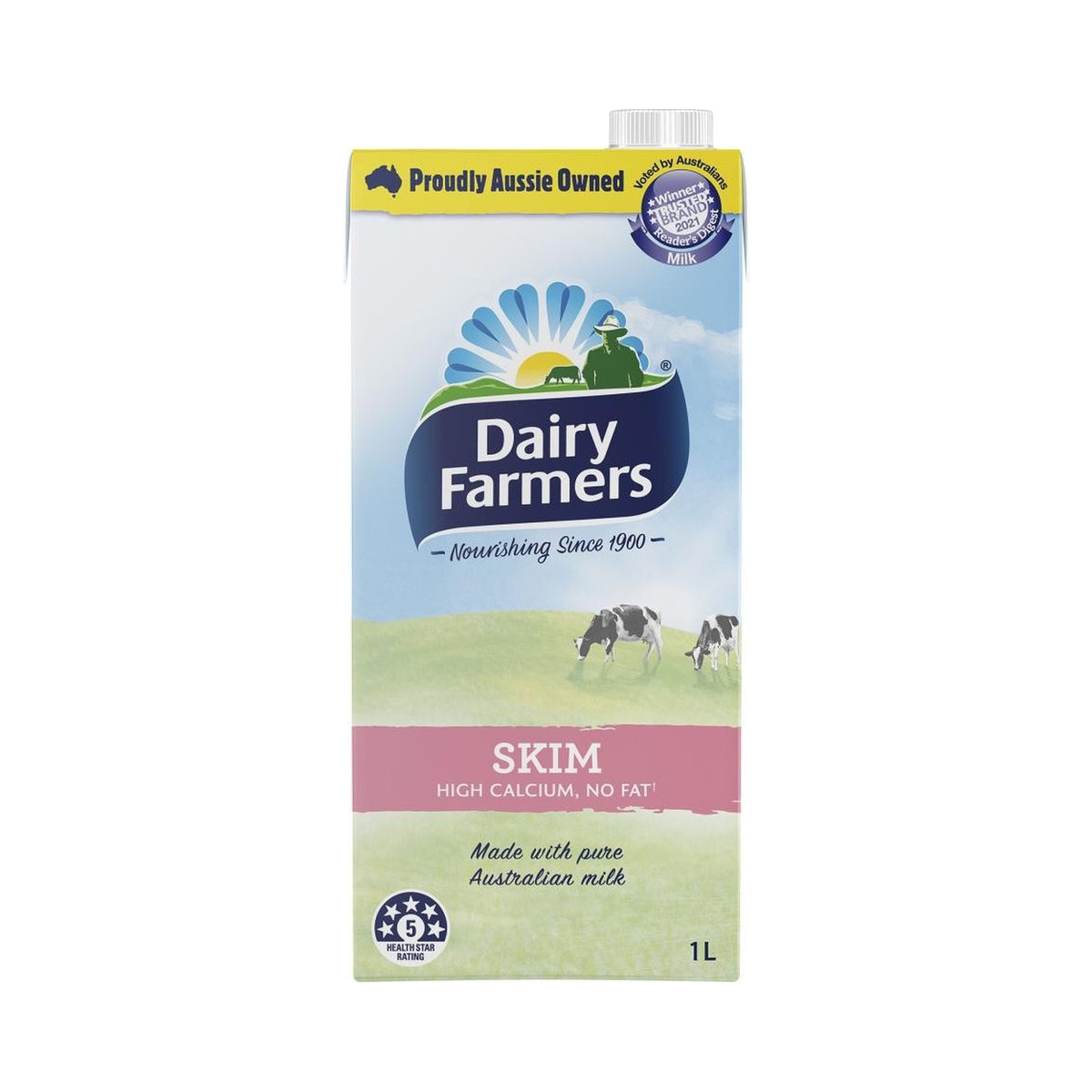 Dairy Farmers DF UHT Full Skin Milk 1Lt Ctn