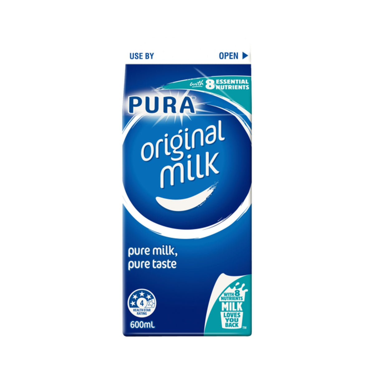 Pura Milk 600ml Ctn