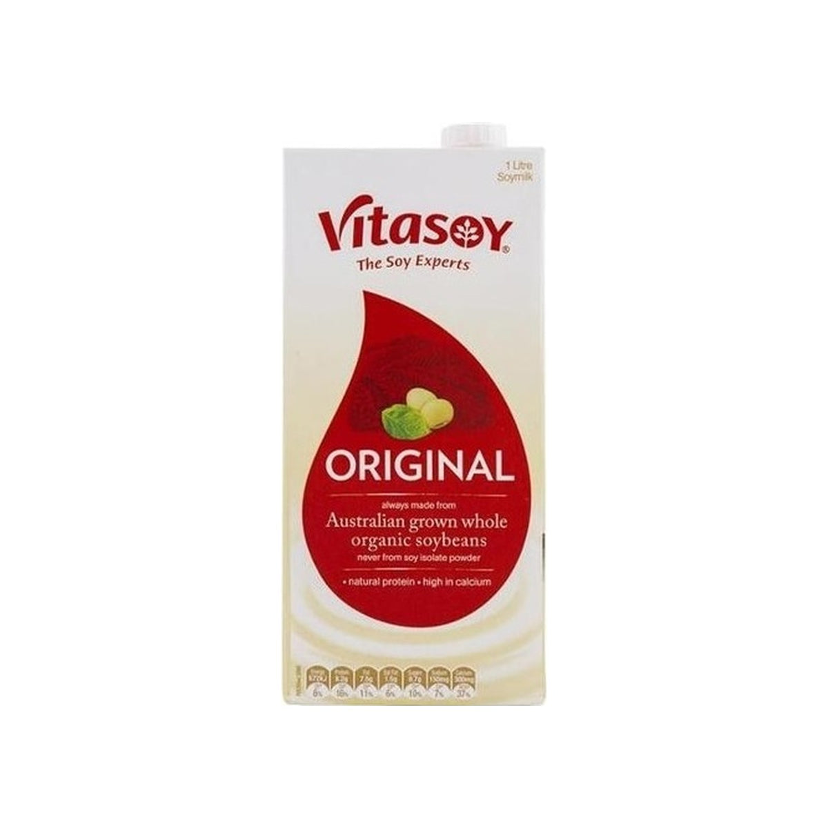 Vitasoy Vitasoy UHT Creamy Soy Original 1Lt Ctn