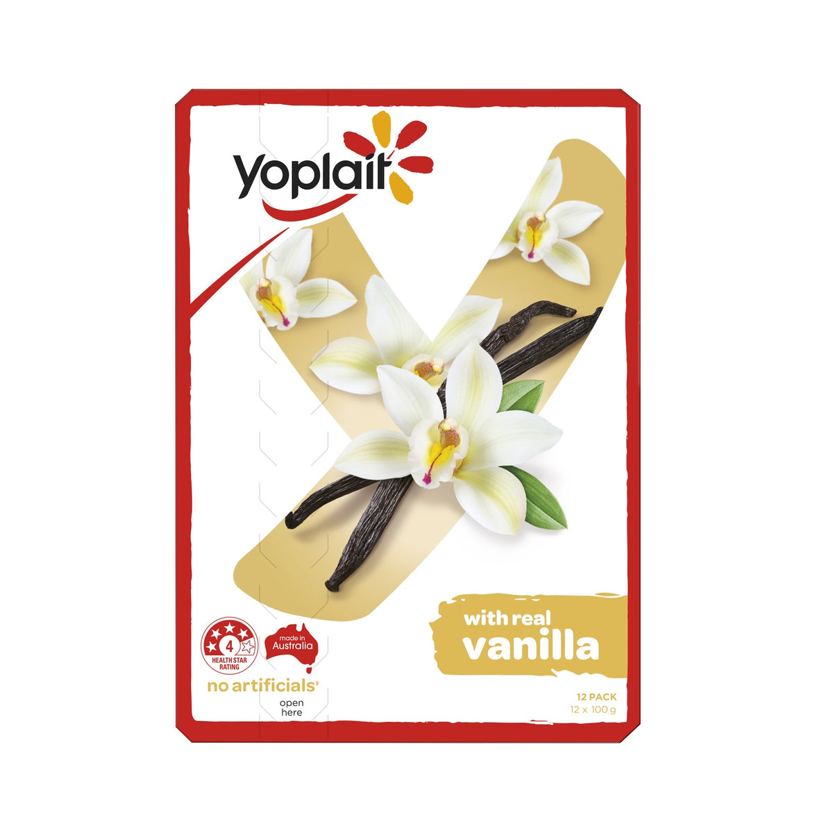 Yoplait Yoplait Vanilla Punnet 6x160g